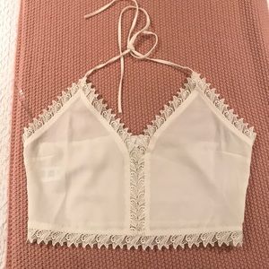 Nordstrom Halter Crop Top